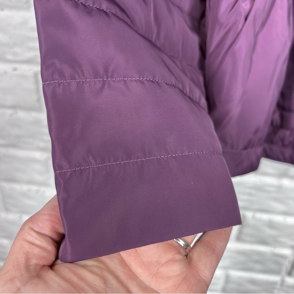 Zuda Purple Puffer Coat with waist drawstring - Picture 10 of 10